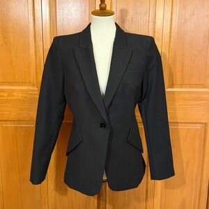 White House Black Market Editor Peplum Back Blazer